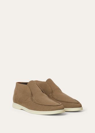 Offene Strickwalk-Stiefelette Offene Strickwalk-Stiefelette