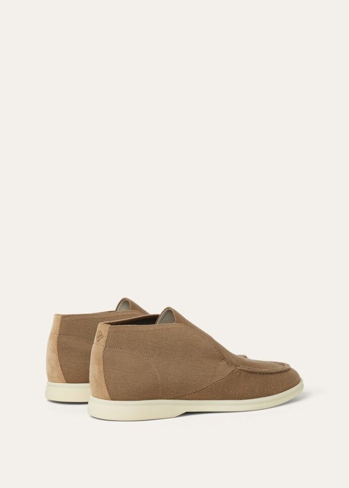 Offene Strickwalk-Stiefelette Offene Strickwalk-Stiefelette