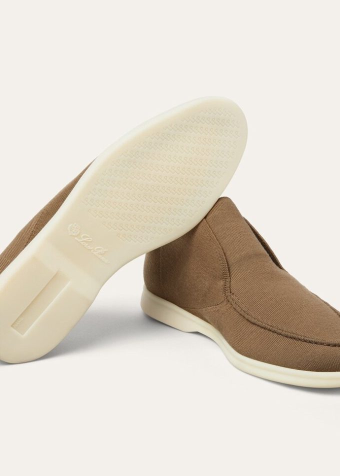 Offene Strickwalk-Stiefelette Offene Strickwalk-Stiefelette